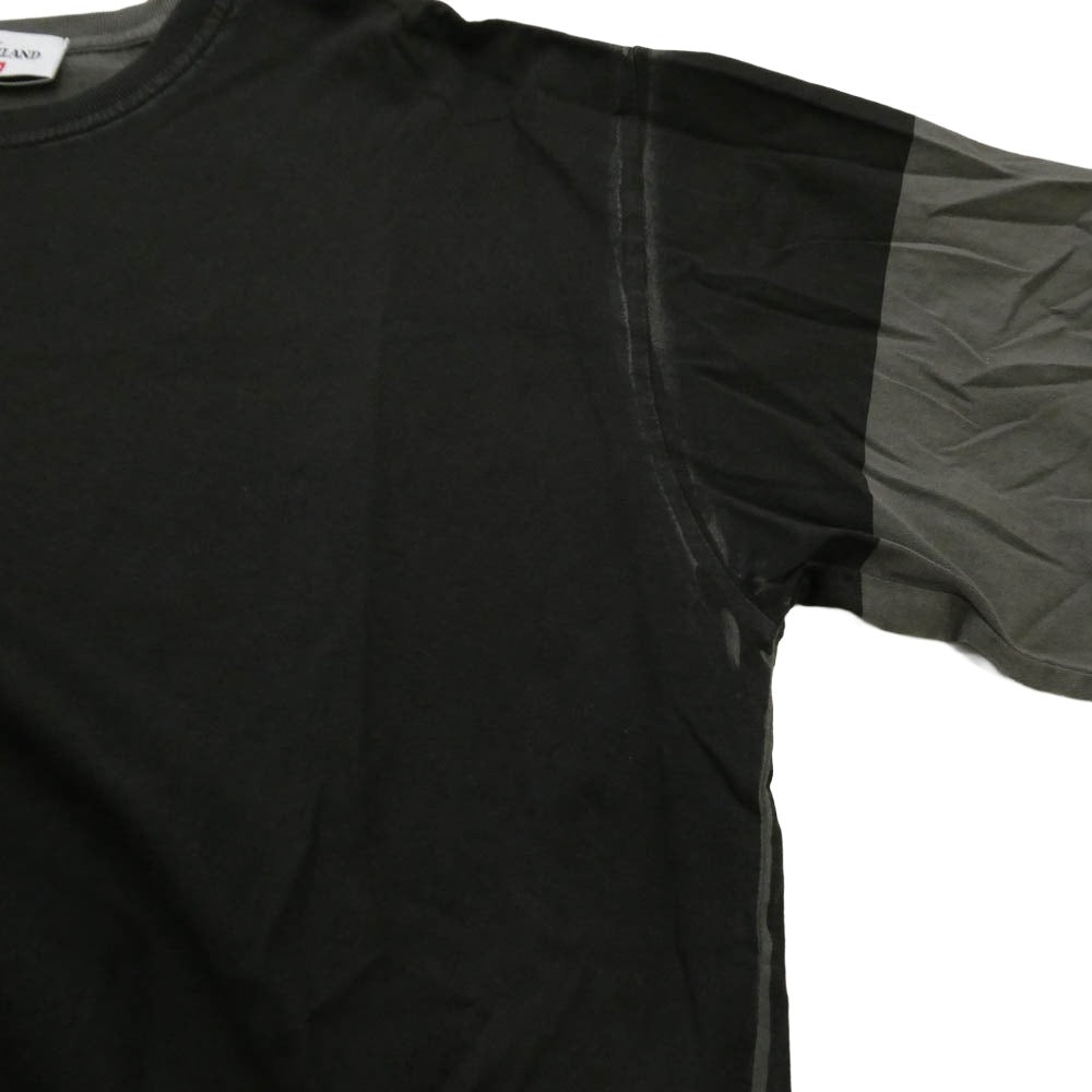 Supreme シュプリーム × STONE ISLAND ストーンアイランド 23AW L/S Top ロングスリーブ Tシャツ 長袖 ブラック系 カーキ系 L【中古】