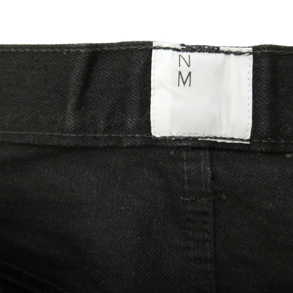 New Manual ニューマニュアル ＃010 LV SUPER SLIM JEANS スーパー スリム ジーンズ デニム パンツ ブラック系 34【中古】
