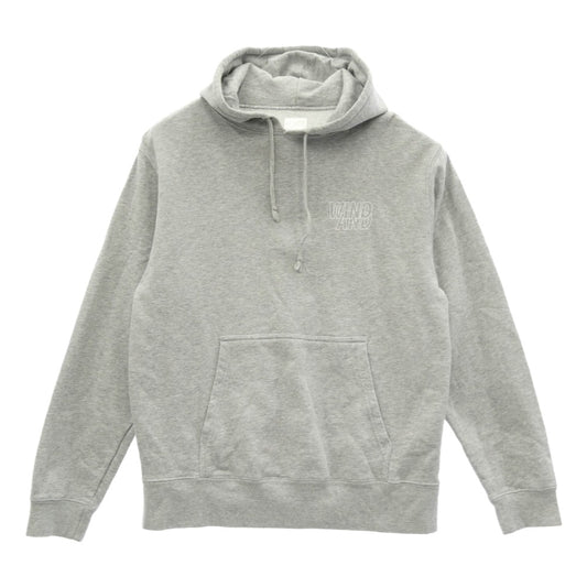 WIND AND SEA ウィンダンシー WDS-CS-26 PULLOVER SWEAT H プルオーバー スウェット バックプリント パーカー フーディー グレー系 M【中古】