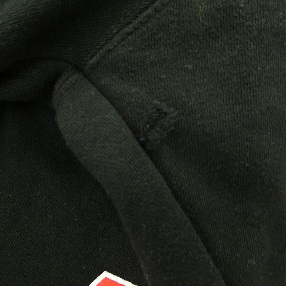 WIND AND SEA ウィンダンシー WDS-CS-106 PULLOVER SWEAT K プルオーバー スウェット ロゴ バックプリント パーカー フーディー ブラック系 L【中古】