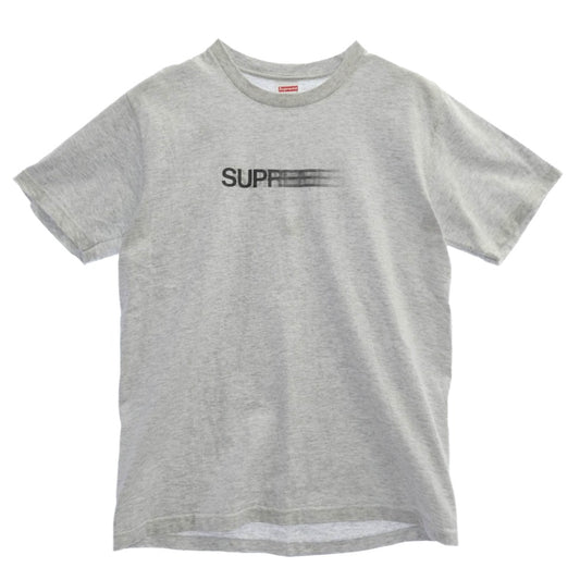 Supreme シュプリーム 20SS Motion Logo Tee モーションロゴ Tシャツ 半袖カットソー ホワイト系 S【中古】