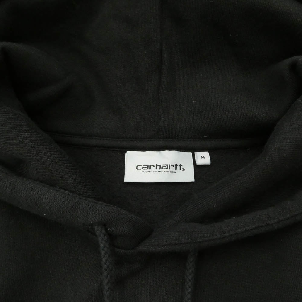 SOPHNET. ソフネット Carhartt カーハート × CARHARTT HOODED SWEAT SHIRT カーハート フーデッド スウェットシャツ プルオーバー パーカー フーディー ブラック系 M【中古】