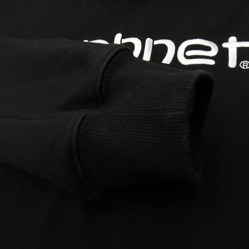 SOPHNET. ソフネット Carhartt カーハート × CARHARTT HOODED SWEAT SHIRT カーハート フーデッド スウェットシャツ プルオーバー パーカー フーディー ブラック系 M【中古】