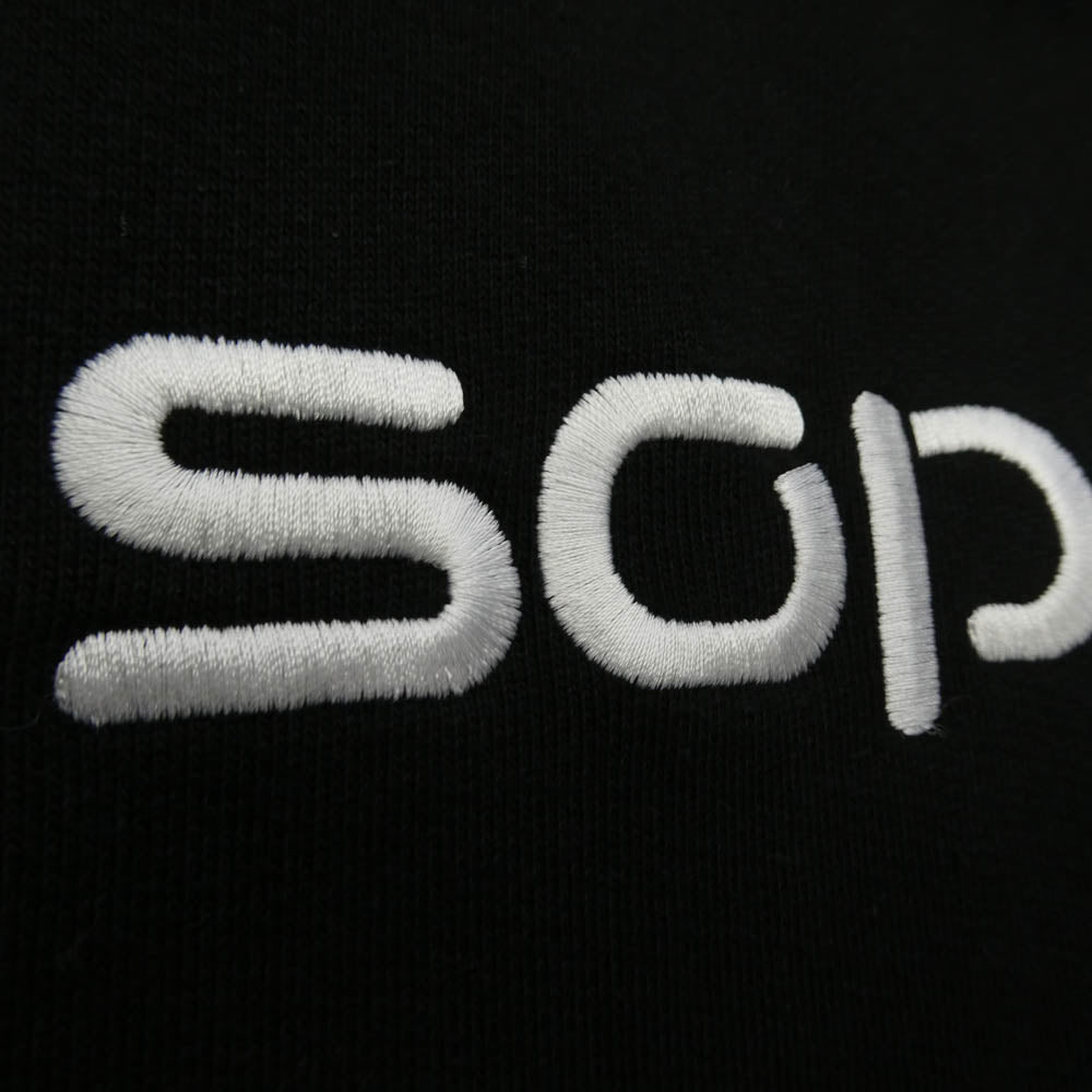 SOPHNET. ソフネット Carhartt カーハート × CARHARTT HOODED SWEAT SHIRT カーハート フーデッド スウェットシャツ プルオーバー パーカー フーディー ブラック系 M【中古】