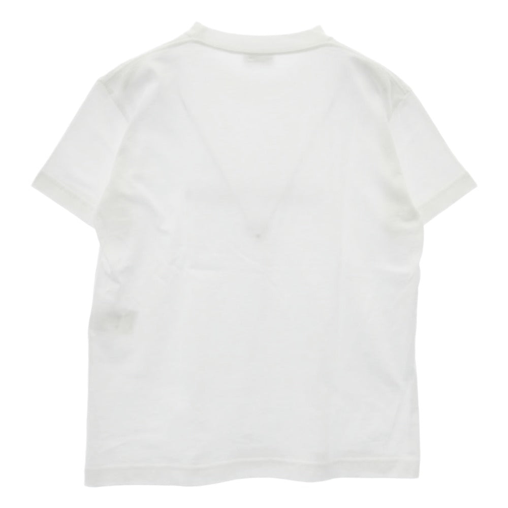 BALENCIAGA バレンシアガ 612964 TIV54 New Copyright ニューコピーライトロゴ スモールフィット 半袖 Tシャツ カットソー ホワイト系 M【中古】