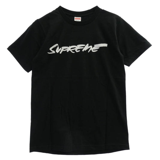 Supreme シュプリーム 24SS Futura Logo Tee フューチュラ ロゴプリント Tシャツ 半袖カットソー ブラック系 S【新古品】【未使用】【中古】