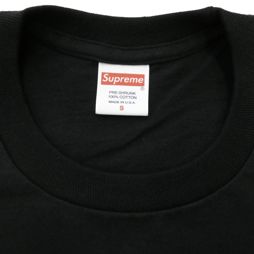 Supreme シュプリーム 24SS Futura Logo Tee フューチュラ ロゴプリント Tシャツ 半袖カットソー ブラック系 S【新古品】【未使用】【中古】