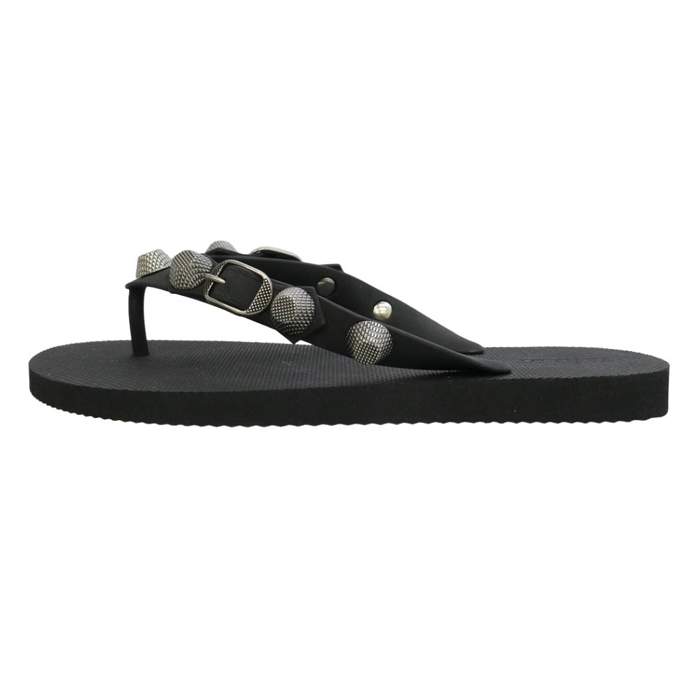 BALENCIAGA バレンシアガ 784853 W1TA2 CAGOLE カゴール サンダル ブラック系 37【新古品】【未使用】【中古】