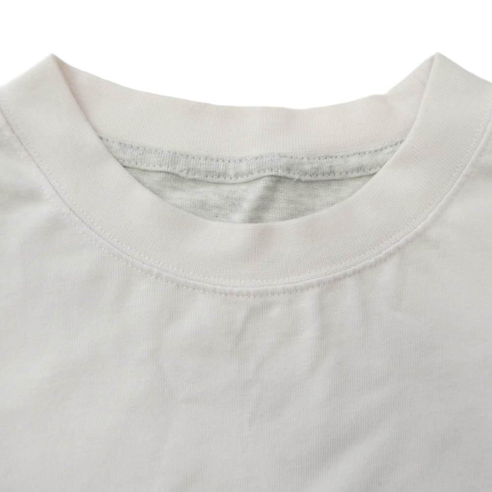 BALENCIAGA バレンシアガ 698811 TMVC9 Upside Down T-Shirt アップサイドダウン 再構築 半袖 Tシャツ カットソー ホワイト系 グレー系 L【中古】