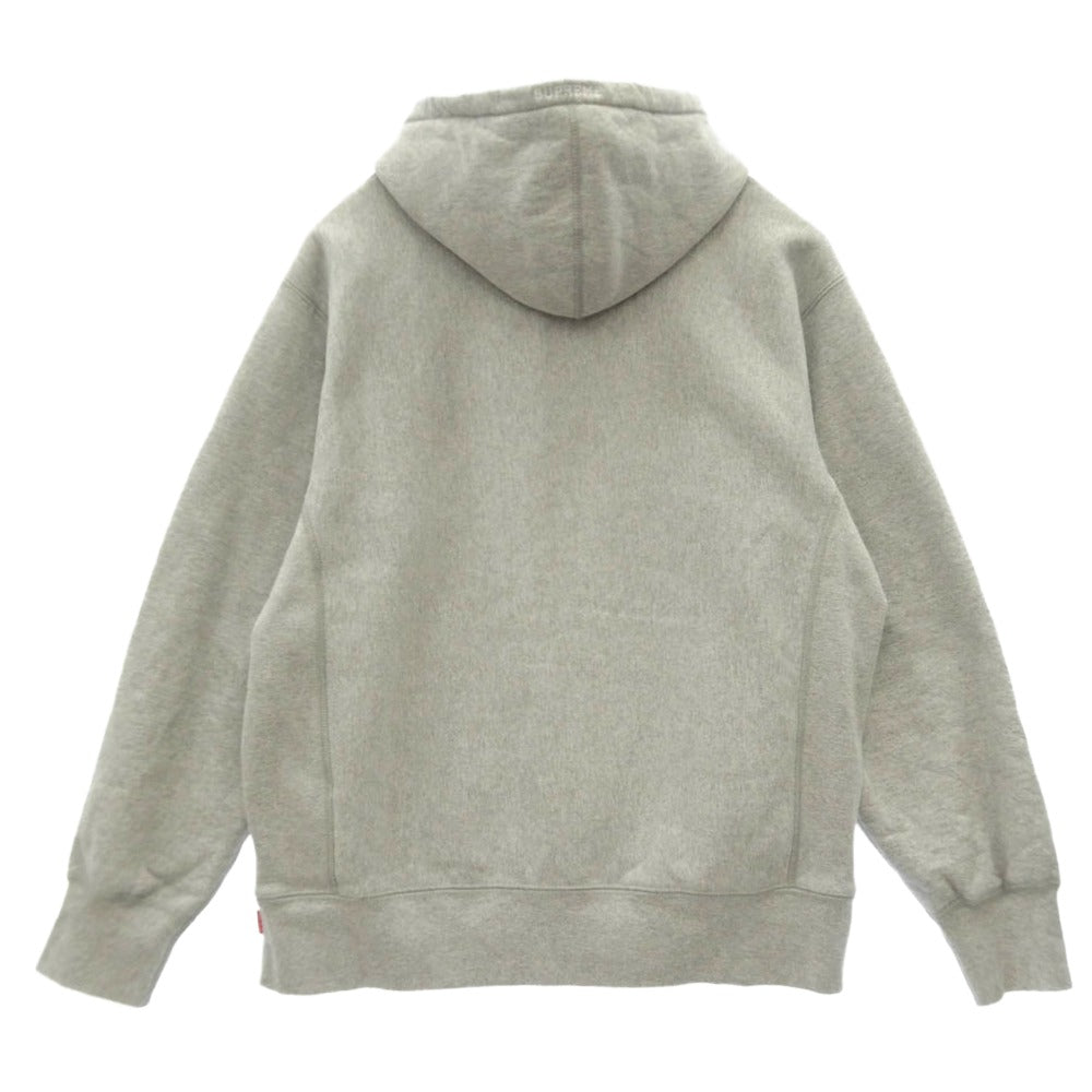 Supreme シュプリーム 20AW S Logo Hooded Sweatshirt エス ロゴ フーデッド スウェットシャツ プルオーバー パーカー フーディー グレー系 M【中古】