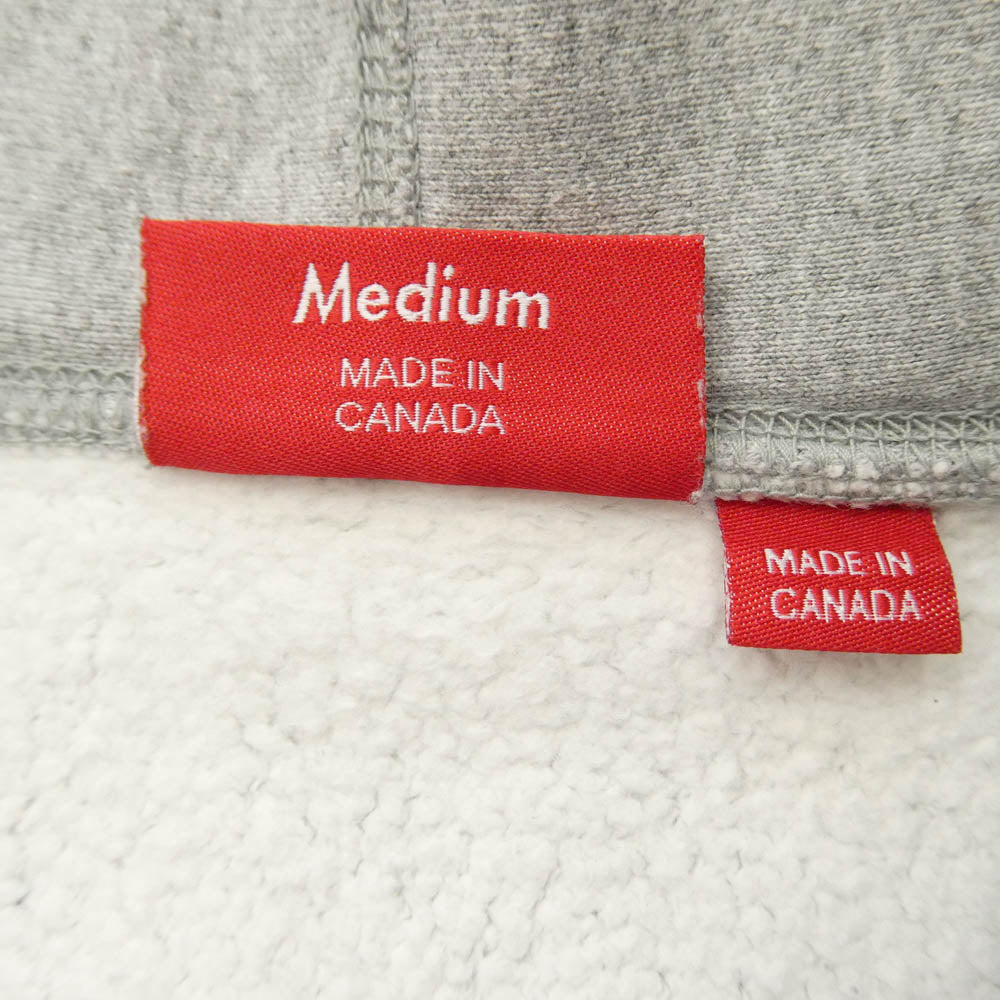 Supreme シュプリーム 20AW S Logo Hooded Sweatshirt エス ロゴ フーデッド スウェットシャツ プルオーバー パーカー フーディー グレー系 M【中古】