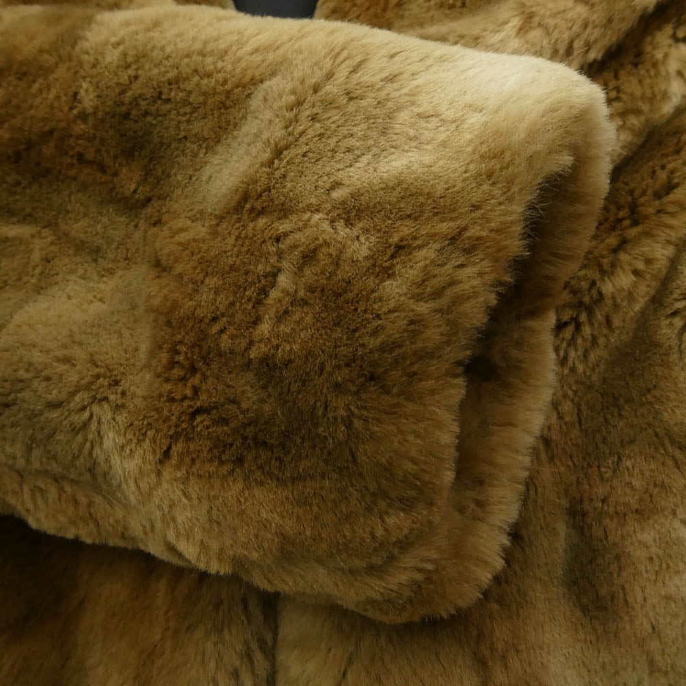 DRIES VAN NOTEN ドリスヴァンノッテン テディベアコート フェイクファー ショート ジャケット ライトブラウン系 サイズ表記なし【中古】