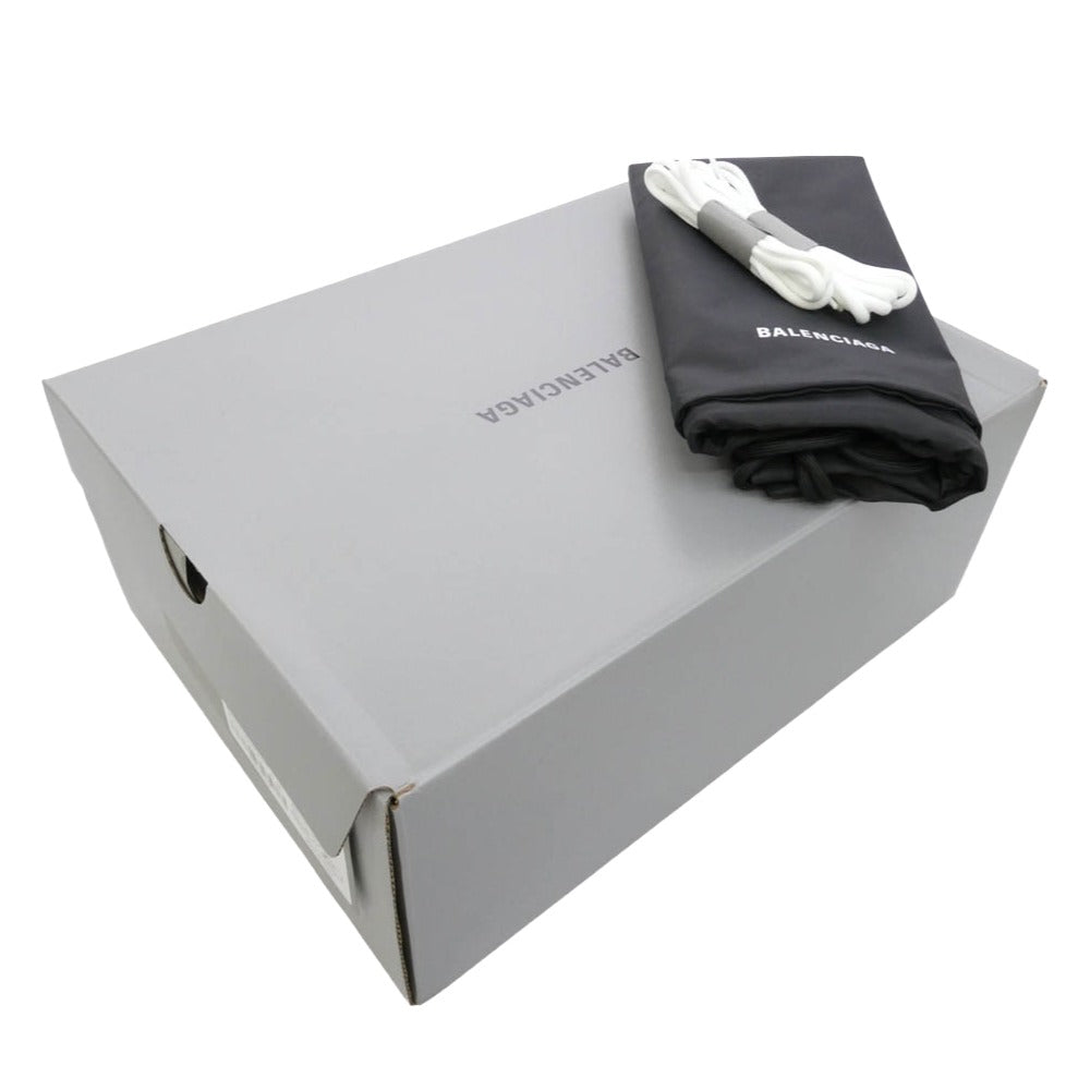 BALENCIAGA バレンシアガ 542436 W3AC4 track trainer トラック スニーカー ホワイト系 38【新古品】【未使用】【中古】
