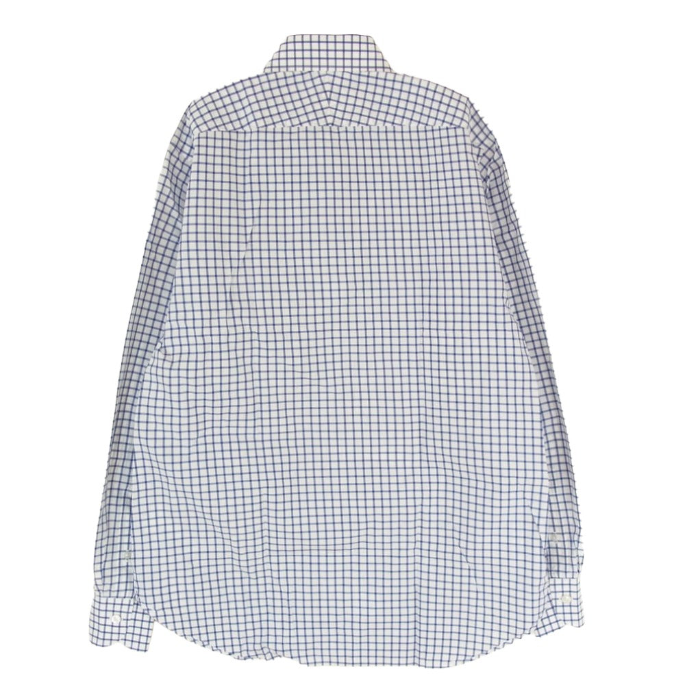 BEAMS ビームス 21-11-0124-563 ビームスF THOMAS MASON トーマスメイソン ビームスF GRAPH-CHECK SHIRTS グラフチェック 長袖 シャツ ブルー系 15 1/2【中古】