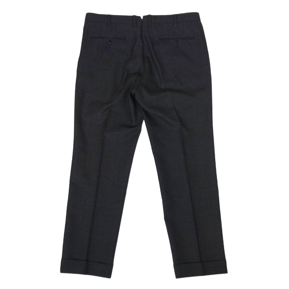 BEAMS ビームス CODFCO PT01ピーティートリノ ワイド スラックスパンツ ダークグレー系 50【中古】