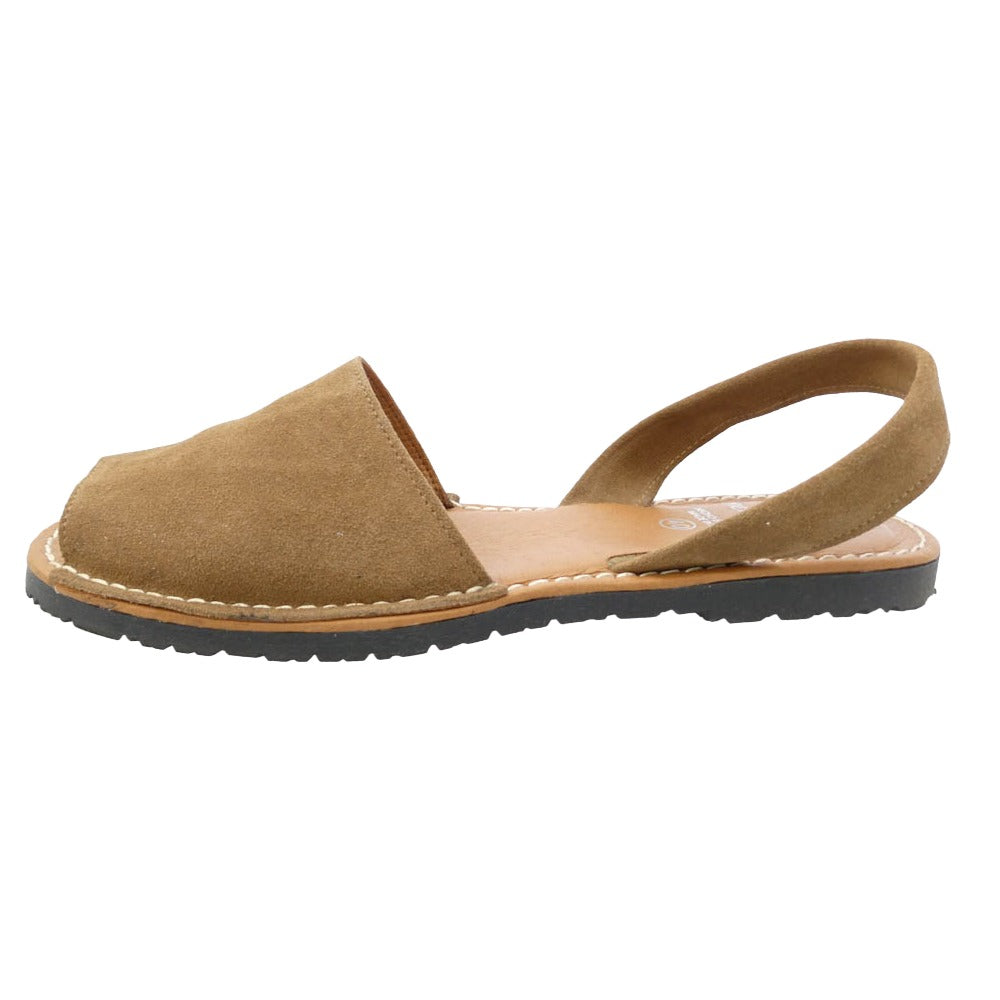 SUEDE スエード サンダル ブラウン系 40【中古】