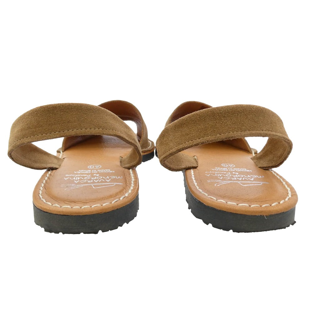 SUEDE スエード サンダル ブラウン系 40【中古】