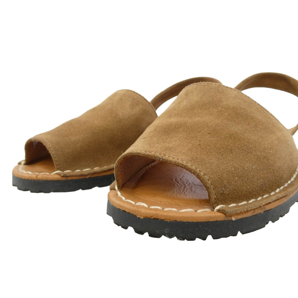 SUEDE スエード サンダル ブラウン系 40【中古】