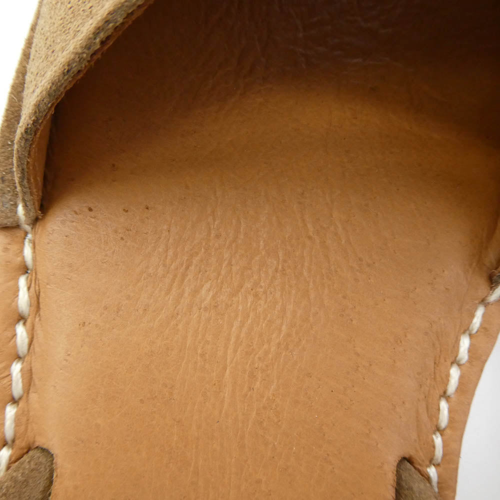 SUEDE スエード サンダル ブラウン系 40【中古】
