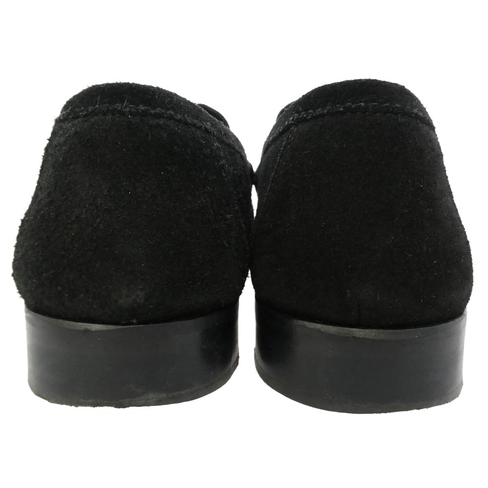 イルモカシーノ ビット スエード ローファー ブラック系 39.5【中古】