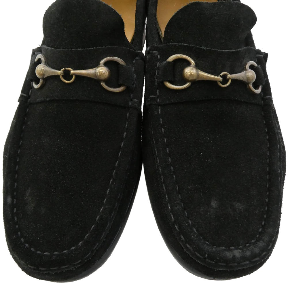 イルモカシーノ ビット スエード ローファー ブラック系 39.5【中古】