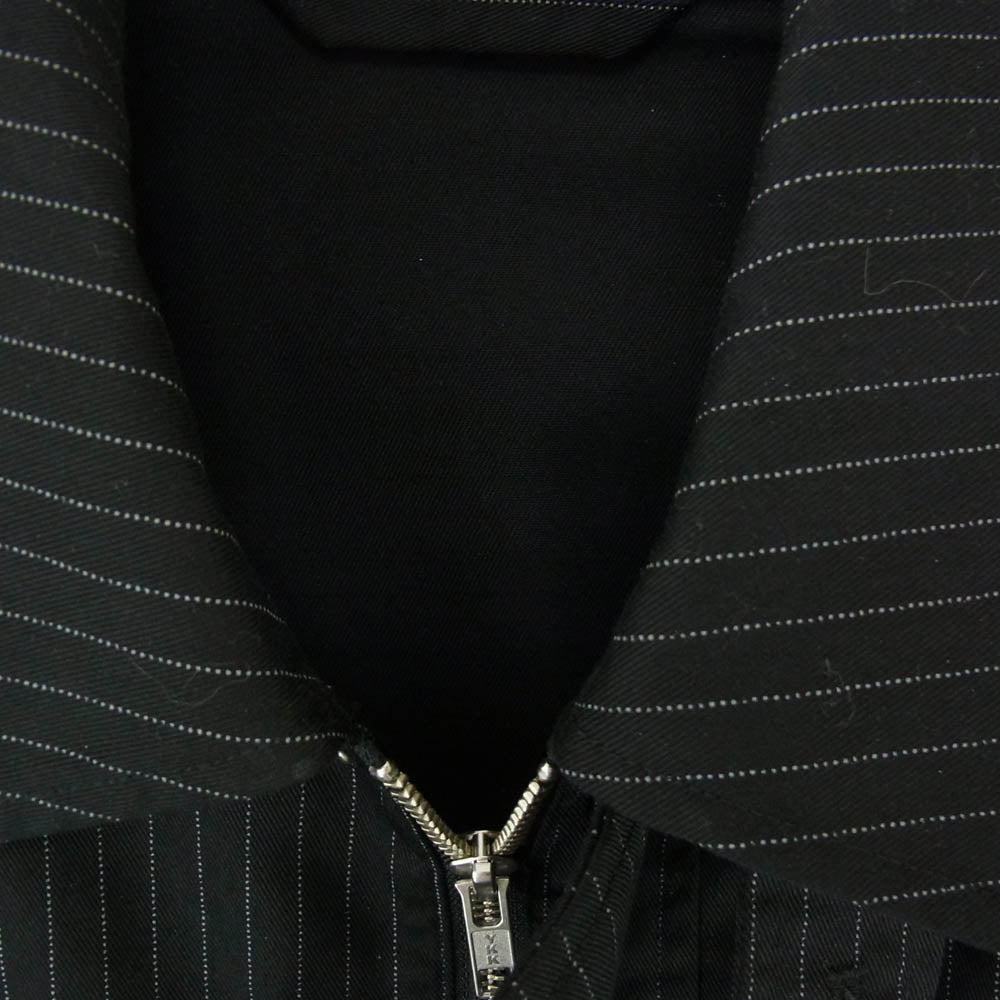 FreshService フレッシュサービス 25AW FSC253-30226B CORPORATE BLOUSON ストライプ コットン ジップアップ ブルゾン ジャケット ブラック系 サイズ表記無【中古】