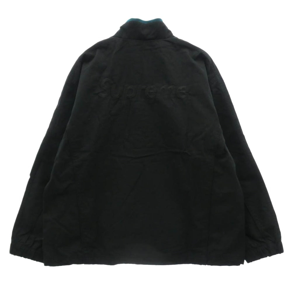 Supreme シュプリーム 23AW × UMBRO アンブロ Cotton RipstopTrack Jacket コットンリップストップ トラック ジャケット ブラック系 XL【美品】【中古】