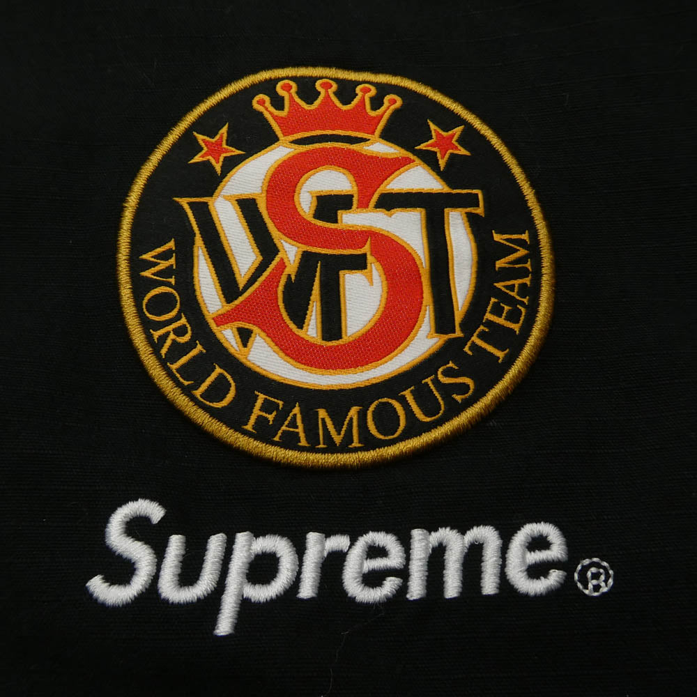 Supreme シュプリーム 23AW × UMBRO アンブロ Cotton RipstopTrack Jacket コットンリップストップ トラック ジャケット ブラック系 XL【美品】【中古】
