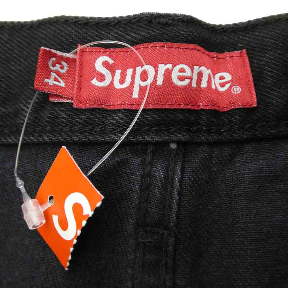 Supreme シュプリーム 21AW Thrasher Regular Jean スラッシャー レギュラー ジーンズ デニム パンツ ブラック系 34【新古品】【未使用】【中古】