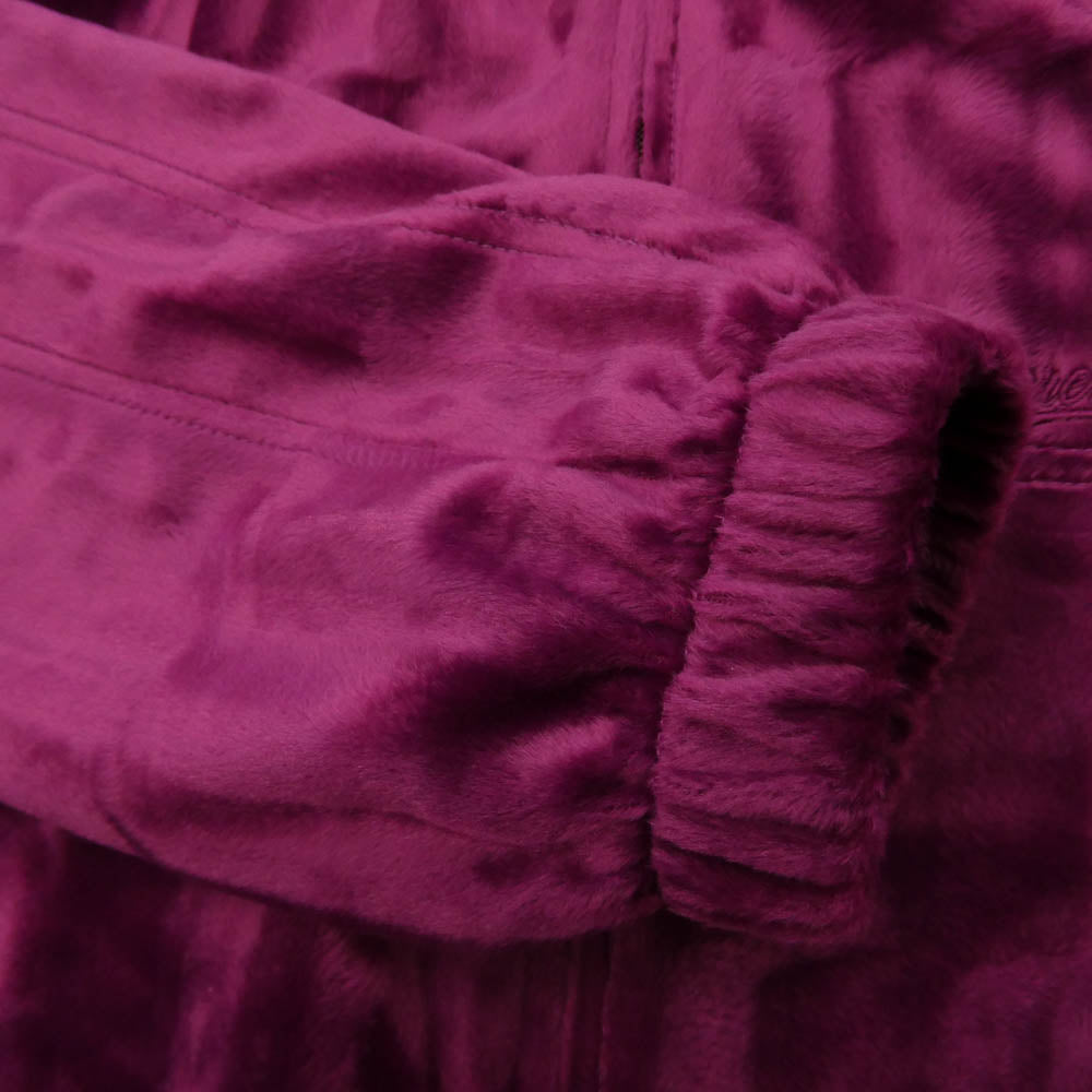 Supreme シュプリーム 21AW Velour Track Jacket ベロア トラック ジャケット パープル系 ピンク系 M【新古品】【未使用】【中古】