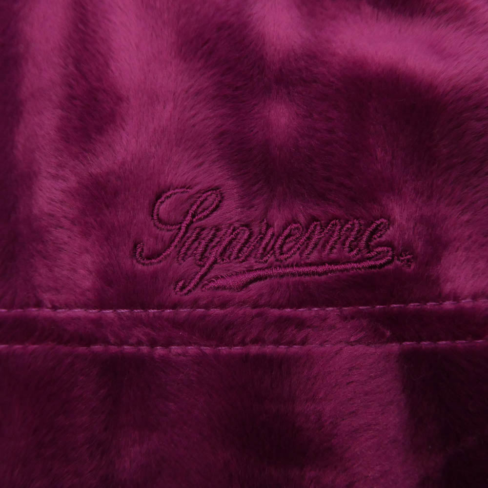 Supreme シュプリーム 21AW Velour Track Jacket ベロア トラック ジャケット パープル系 ピンク系 M【新古品】【未使用】【中古】