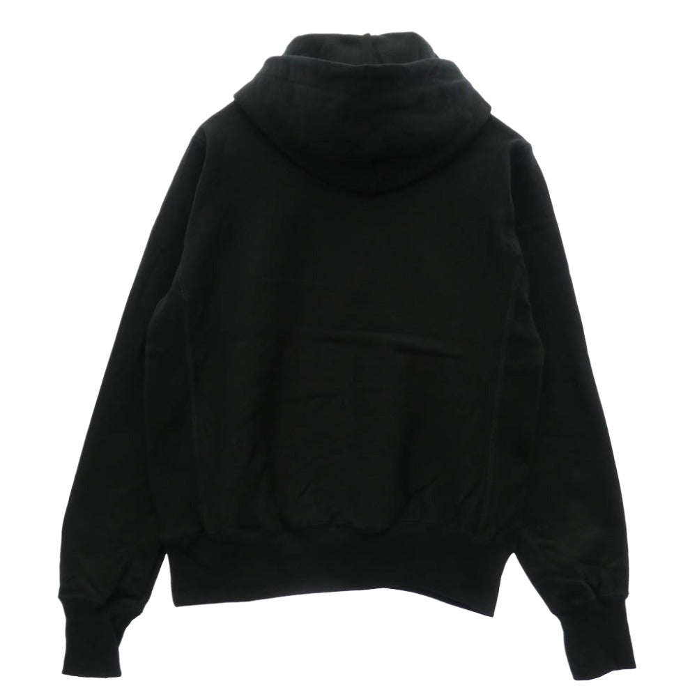 Supreme シュプリーム 25SS × Champion チャンピオン Hooded Sweatshirt フーデッド スウェットシャツ フーディー パーカー ブラック系 JPN M【新古品】【未使用】【中古】
