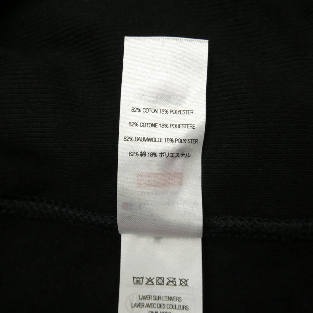 Supreme シュプリーム 25SS × Champion チャンピオン Hooded Sweatshirt フーデッド スウェットシャツ フーディー パーカー ブラック系 JPN M【新古品】【未使用】【中古】