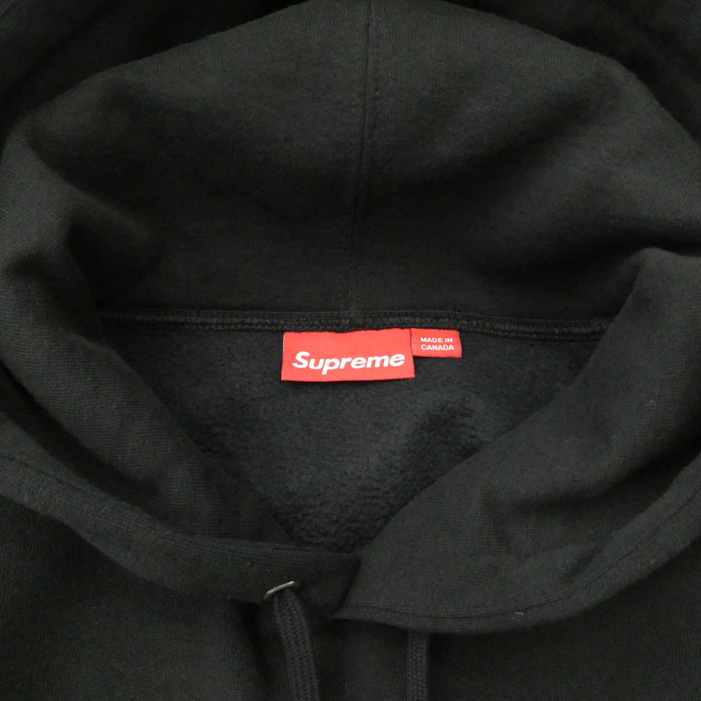 Supreme シュプリーム 25SS Small Box Hooded Sweatshirt スモール ボックス フーディー スウェットシャツ パーカー ブラック ブラック系 S【極上美品】【中古】