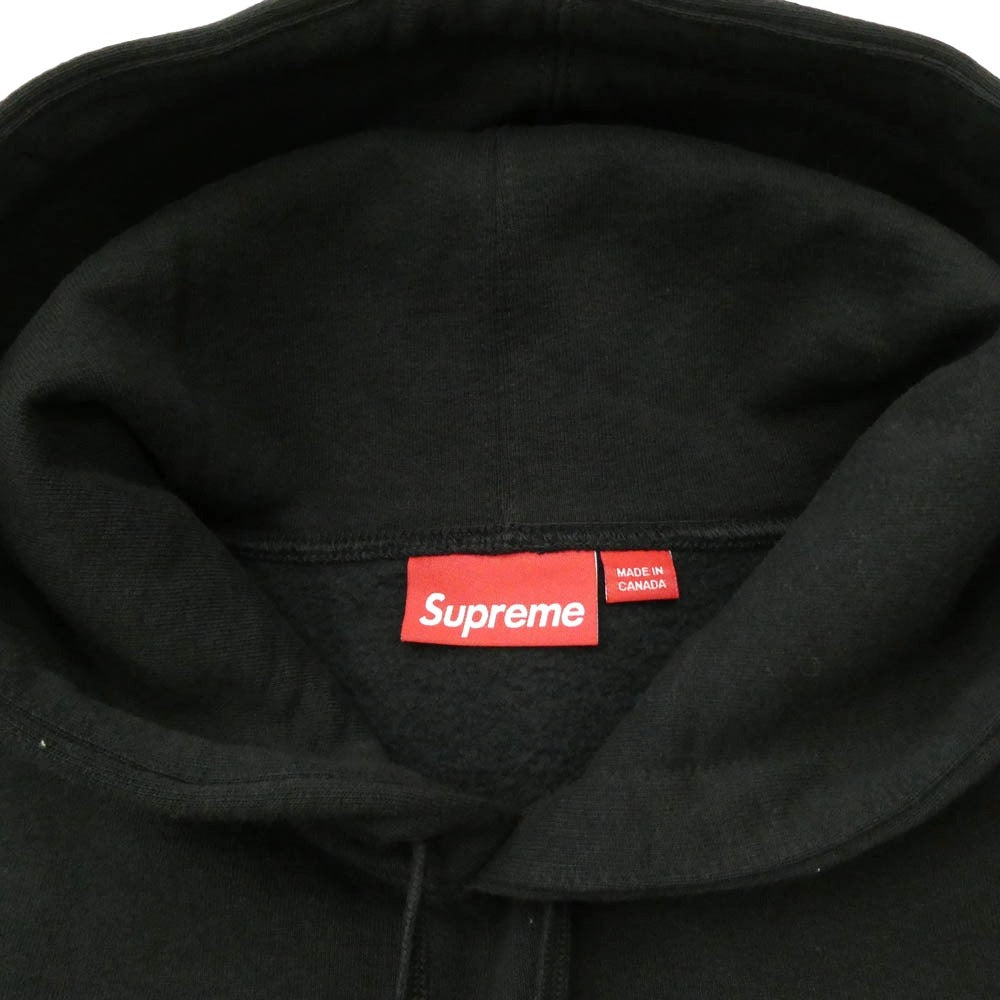 Supreme シュプリーム 25SS Small Box Hooded Sweatshirt スモール ボックス フーディー スウェットシャツ パーカー ブラック ブラック系 S【極上美品】【中古】