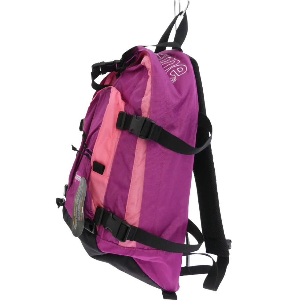 Supreme シュプリーム 19AW Backpack バックパック リュック バッグ マゼンタ パープル系 ピンク系【中古】