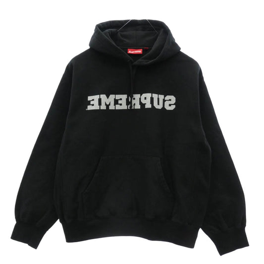 Supreme シュプリーム 25SS Reverse Hooded Sweatshirt リバース フーデッド スウェットシャツ フーディー パーカー ブラック系 M【美品】【中古】