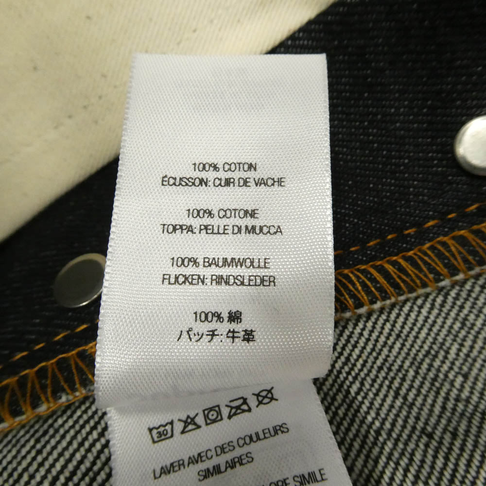 Supreme シュプリーム 23SS Rigid Slim Jean リジッド スリム ジーンズ セルビッチ デニム パンツ ダークネイビー系 30【新古品】【未使用】【中古】