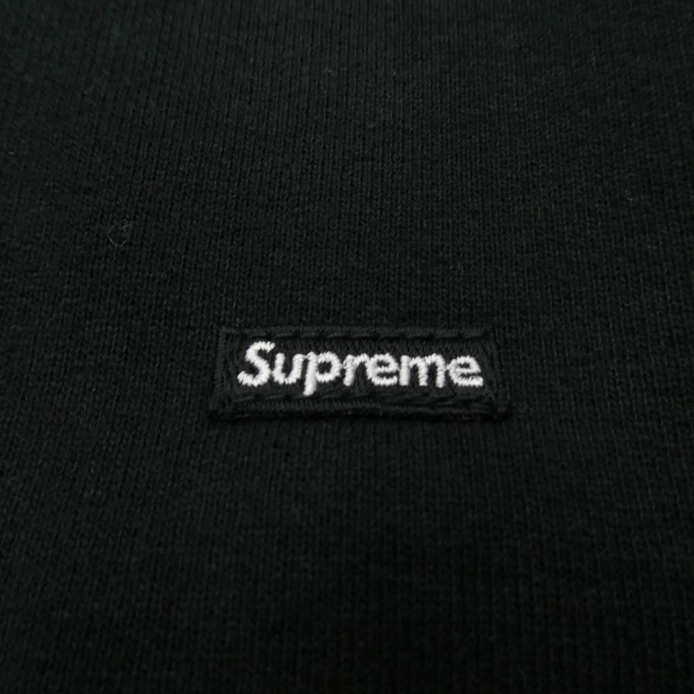 Supreme シュプリーム Small Box Zip Up Hooded Sweatshirt スモールボックス ジップアップ フーディー スウェットシャツ パーカー ブラック系 S【美品】【中古】