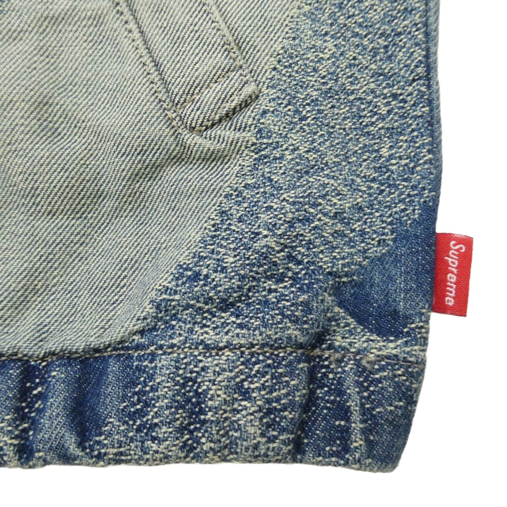Supreme シュプリーム 21AW John Coltrane A Love Supreme Denim Harrington ジョン コルトレーン ア ラブ シュプリーム デニム ハリントン デニムジャケット インディゴブルー系 S【新古品】【未使用】【中古】
