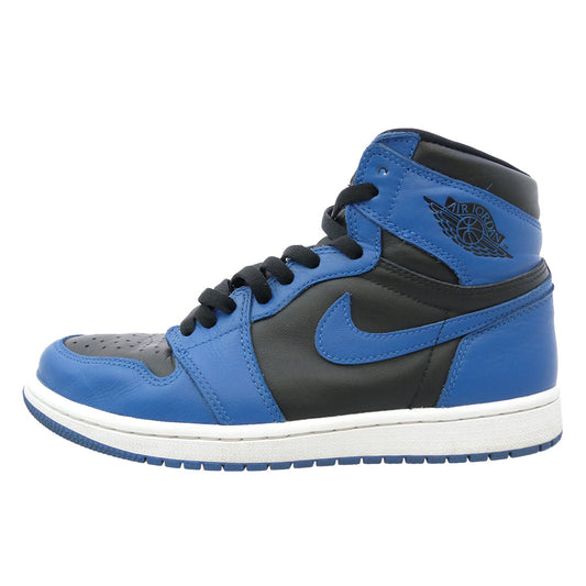 NIKE ナイキ 555088-404 Air Jordan 1 Retro High OG Dark Marina Blue エアジョーダン1 レトロ ハイ OG ダークマリーナブルー ハイカットスニーカー ブルー系 25.5cm【中古】