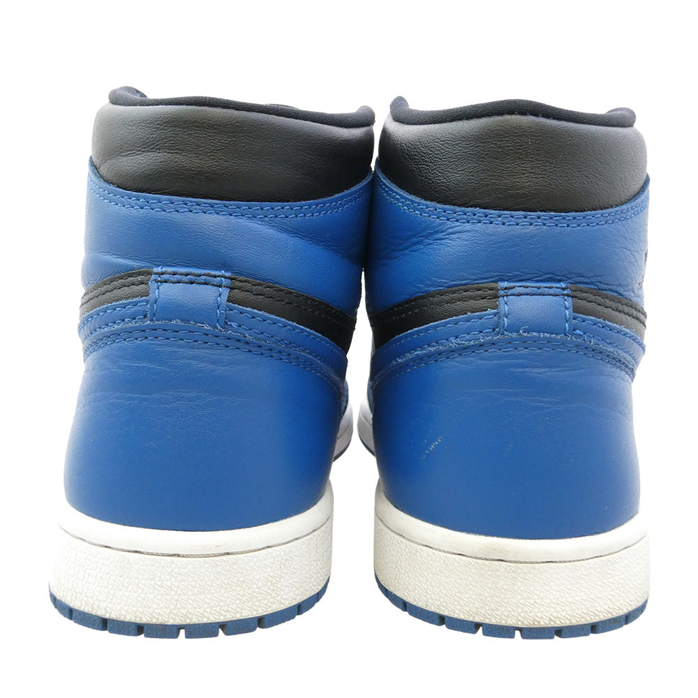 NIKE ナイキ 555088-404 Air Jordan 1 Retro High OG Dark Marina Blue エアジョーダン1 レトロ ハイ OG ダークマリーナブルー ハイカットスニーカー ブルー系 25.5cm【中古】