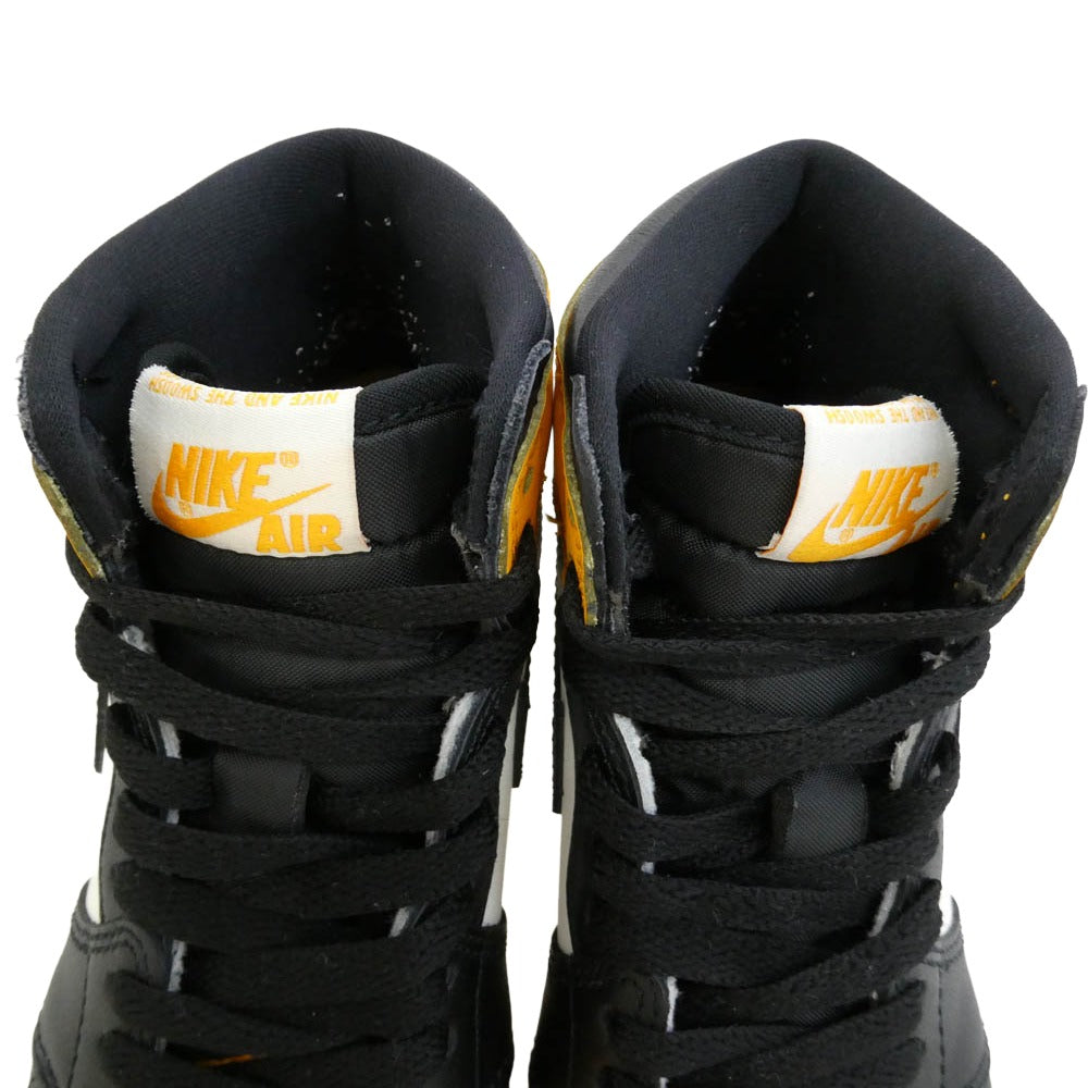 NIKE ナイキ 575441-711 【フェイクバスターズ鑑定済】GS Air Jordan 1 Retro High OG Taxi GS エアジョーダン1 レトロ ハイ OG タクシー ハイカットスニーカー マルチカラー系 23【中古】