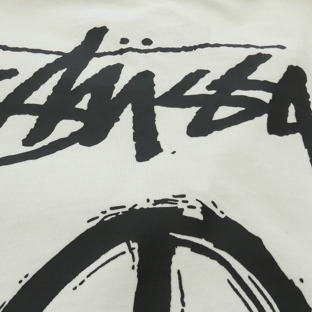 NIKE ナイキ STUSSY ステューシー DM4942-121 × STUSSY NRG SS Tee ステューシー ロゴ プリント Tシャツ 半袖 カットソー ホワイト系 XXL【中古】