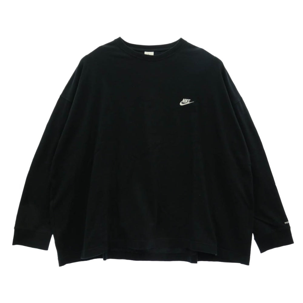 NIKE ナイキ DR0097-010 ×PEACEMINUSONE LS Tee ピースマイナスワン バッグデイジー プリント クルーネック 長袖 カットソー Tシャツ ブラック系 XL【中古】