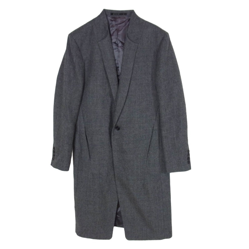ato アトウ 19AW AM19C-C01 ウール チェスター コート ダークグレー系 46【中古】