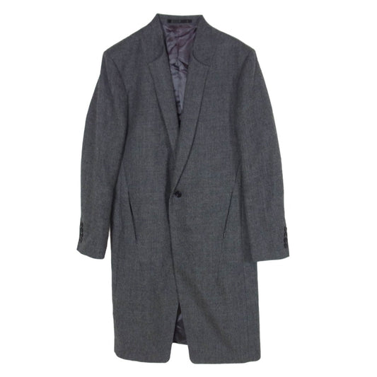 ato アトウ 19AW AM19C-C01 ウール チェスター コート ダークグレー系 46【中古】
