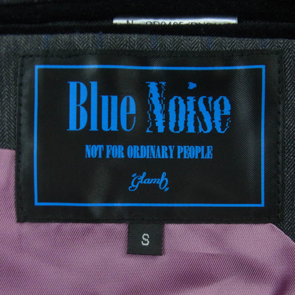 glamb グラム GB0425/BN01 Blue Noise Tailored Jacket ブルーノイズ ストライプ テーラード ジャケット グレー系 S【中古】