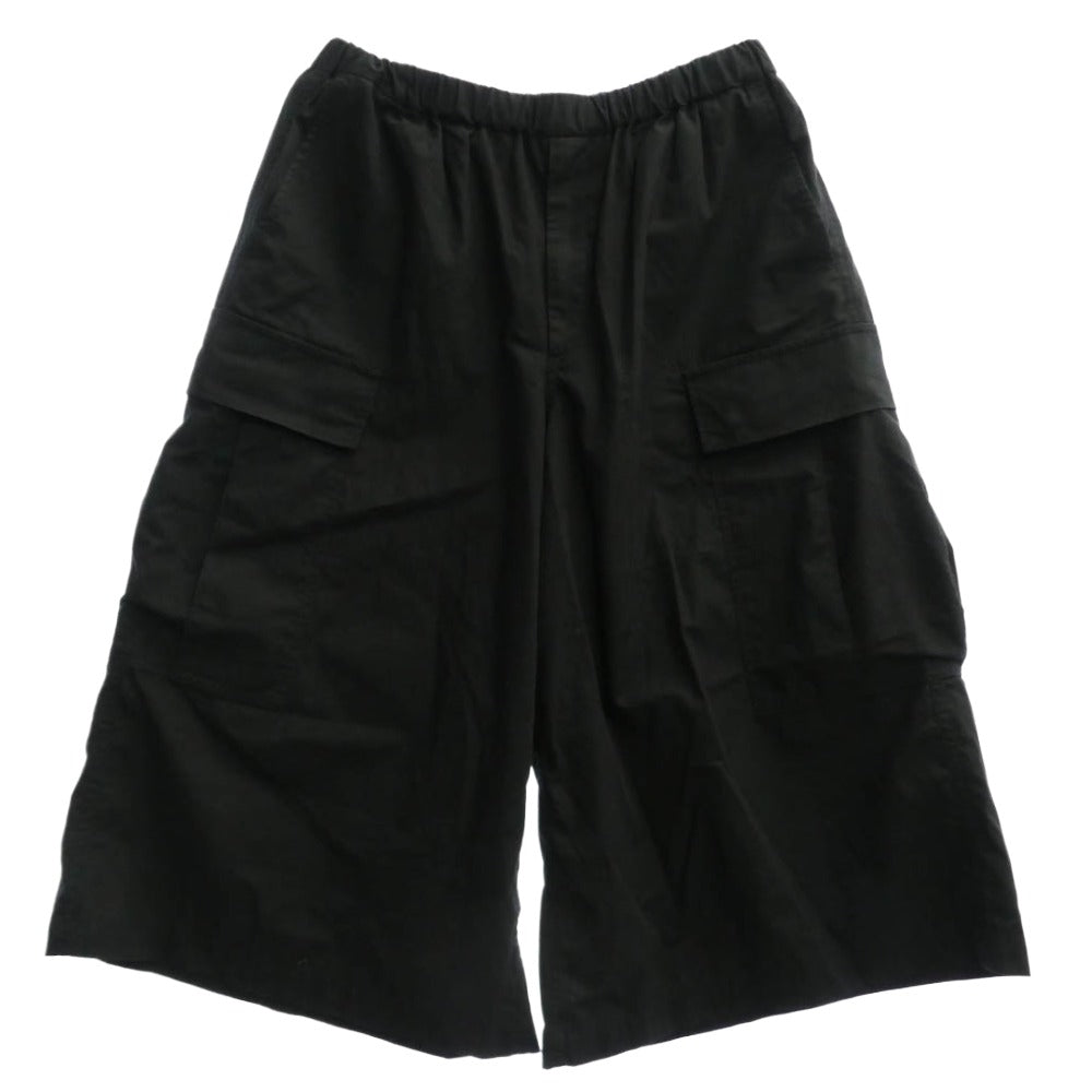 LAD MUSICIAN ラッドミュージシャン 2324-504 Cropped Cargo Pants クロップド カーゴ パンツ ブラック系【中古】