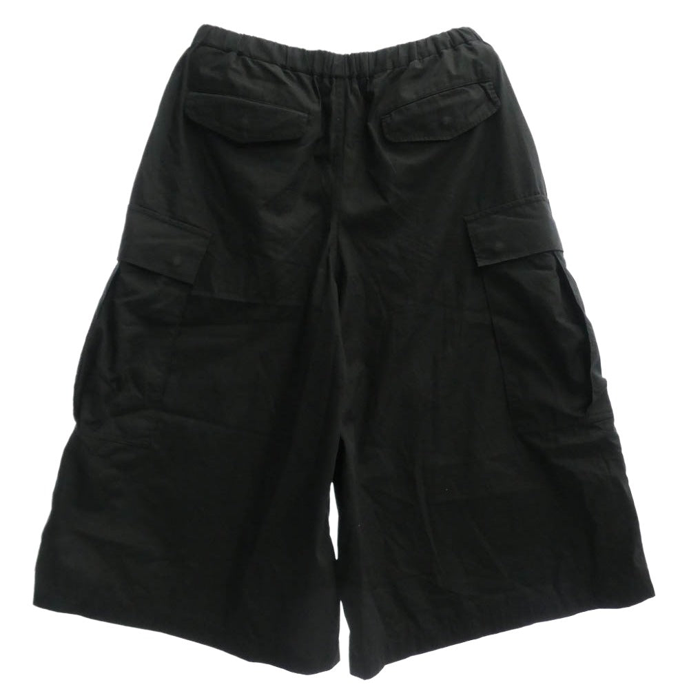 LAD MUSICIAN ラッドミュージシャン 2324-504 Cropped Cargo Pants クロップド カーゴ パンツ ブラック系【中古】